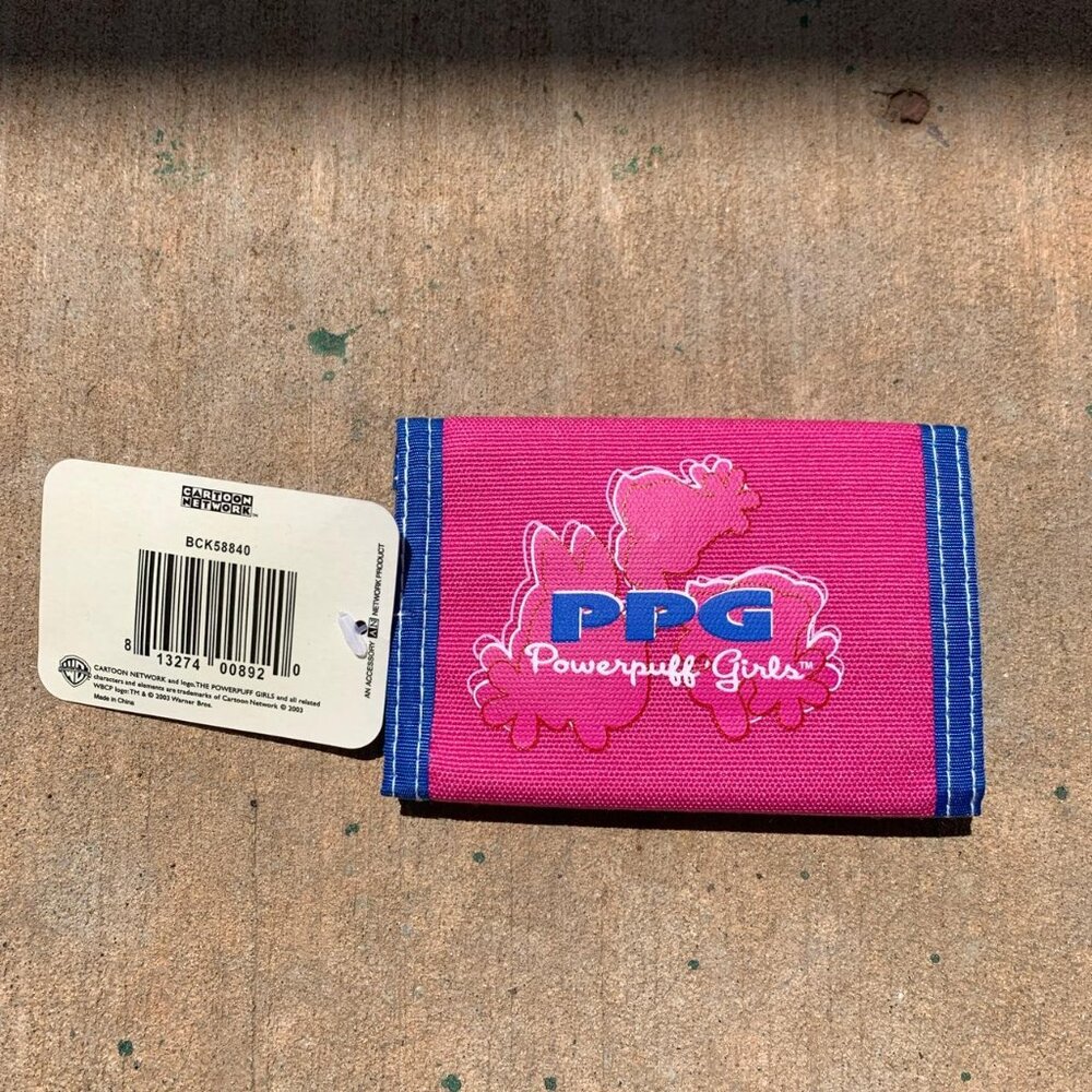 2003 Power Puff Girls Tri Fold Wallet - Picture 2 of 3